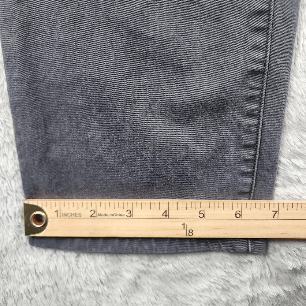 Flint And Tinder Jeans Mens 33x32 (Fits 31x30) Gray Athletic Tapered Charcoal - Picture 5 of 13